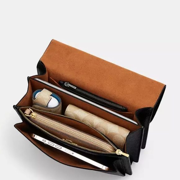 New! Best Seller! Mini Klare Crossbody With Signature Canvas and Dragon - Picture 3 of 5